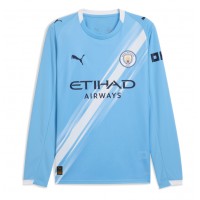Stroje piłkarskie Manchester City Koszulka Podstawowej 2025-26 Długi Rękaw